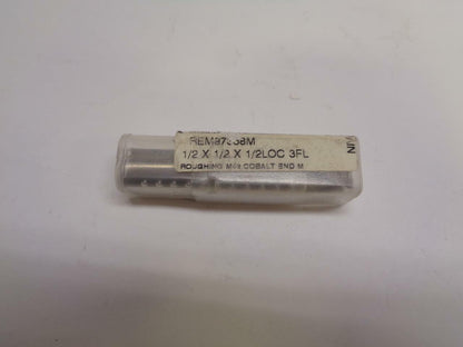 NEW 1/2" M42 COBALT 3 FLUTE CENTER CUT FINE PITCH ROUGHING END MILL EMCBS