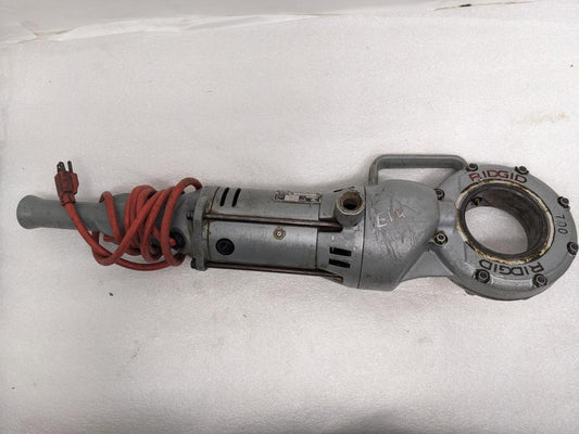 RIDGID 41935 MODEL 700 POWER DRIVE 1/8" - 2" 115V 0.5 HP 32 rpm THREADER USED H1