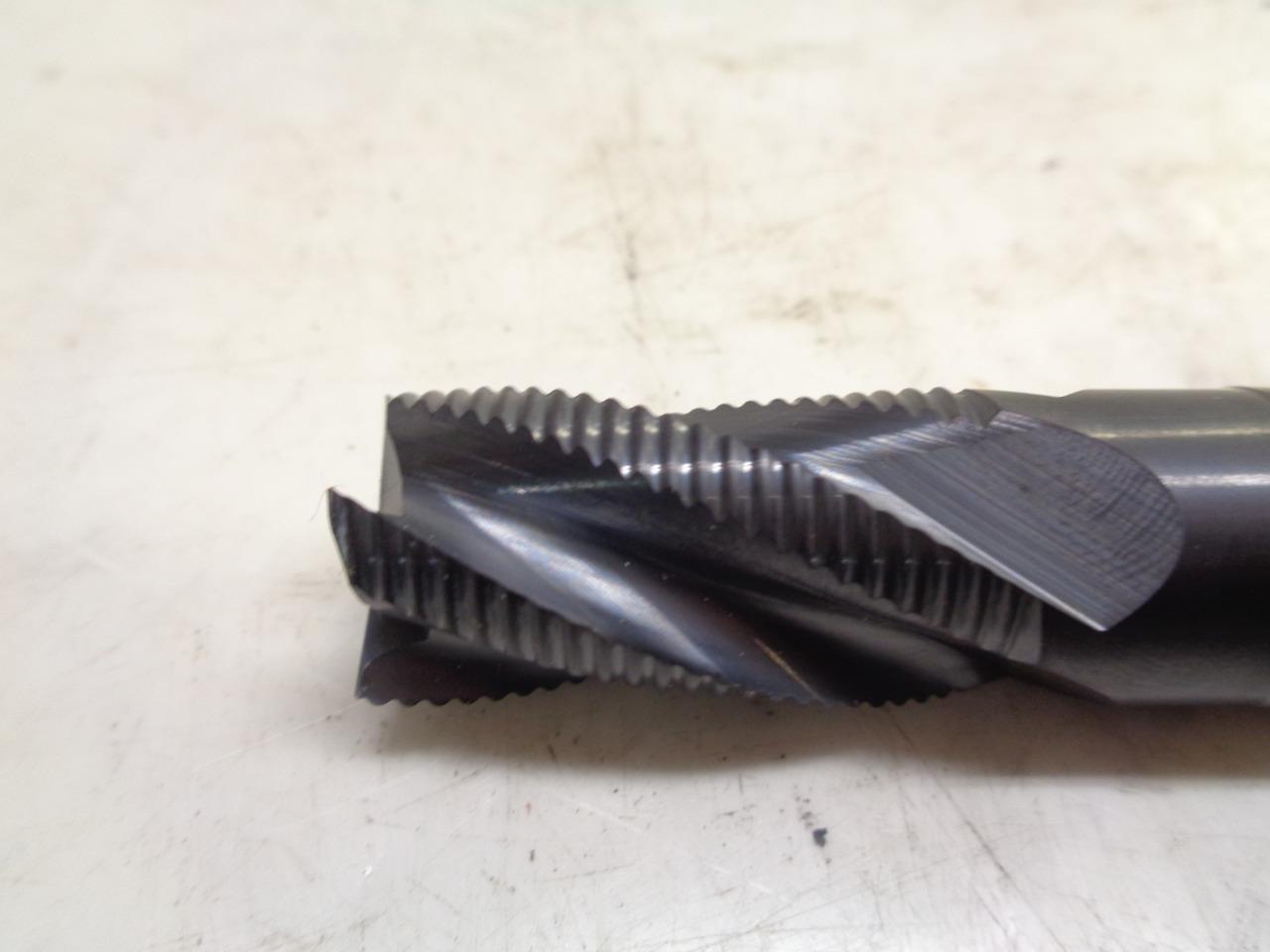 NEW AL-TEC BEAR 38027 3/4"x2" CARBIDE SQR END MILL COARSE TOOTH 4 FLUTE R22T6BM2