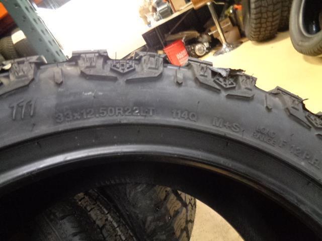 1 HERCULES TIS OFFROAD LT 33 12.5 22 114Q LRF 12PLY TIRE 98535 BQ1 SU7