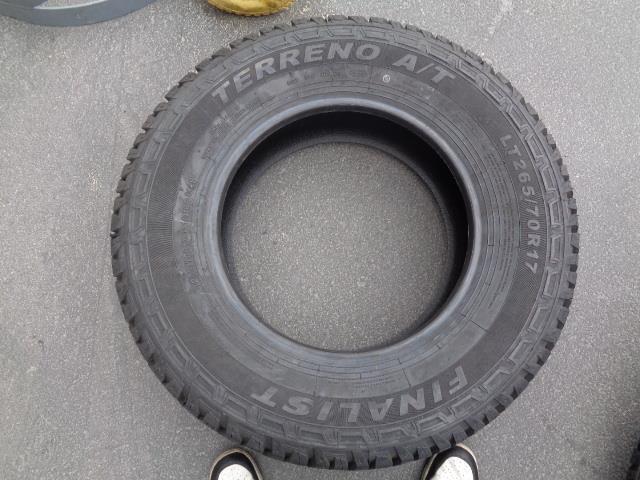 2 NEW TIRES FINALIST TERRENO AT LT 265 70 17 121/118S LRE 10PLY LL-LT41 SU16