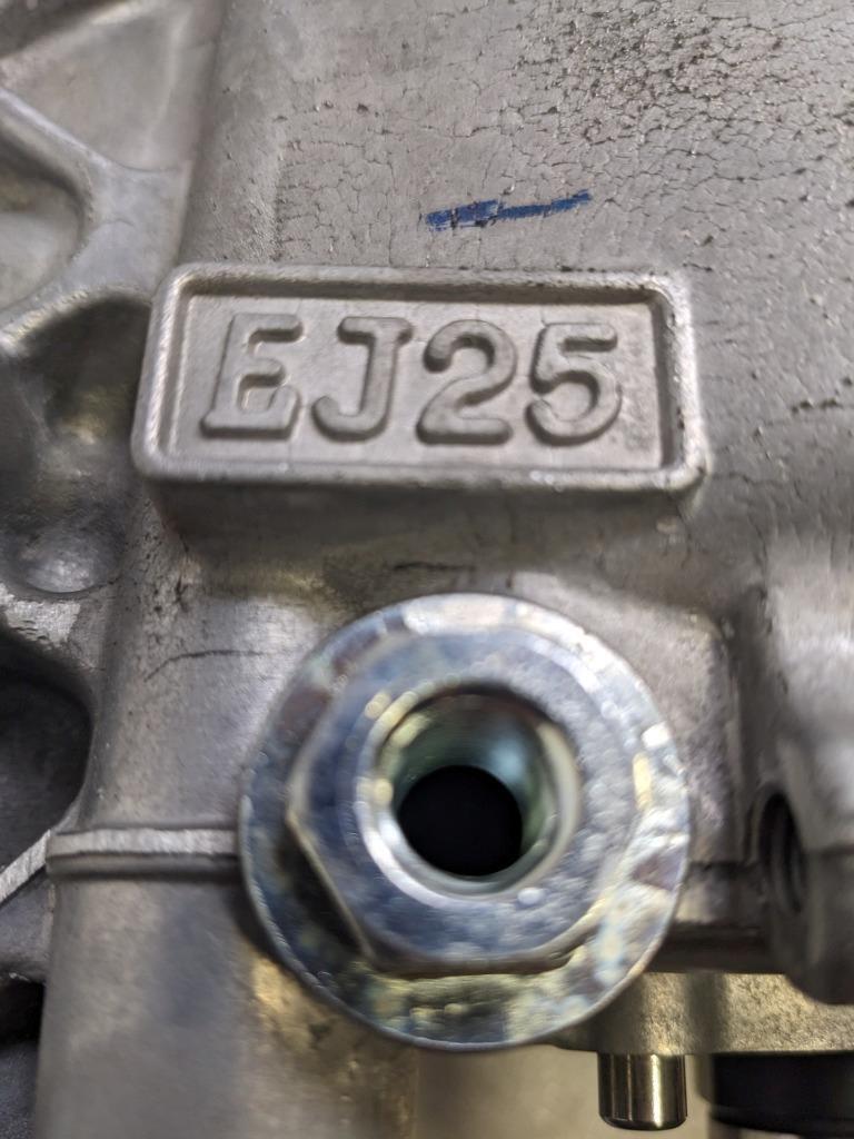 SUBARU STI SHORT BLOCK ENGINE EJ25 A83778A88607 REMANUFACTURED B2