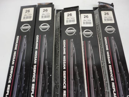 NEW OLD STOCK NISSAN GENUINE 26" WINDSHIELD WIPER BLADE 8-PACK WBILL-NIS26 SR