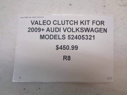 VALEO CLUTCH KIT for 2009+ AUDI A3 VOLKSWAGEN GOLF JETTA MODELS 52405321 R8