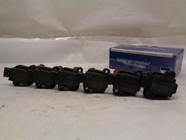 BERU PORSCHE IGNITION COILS SET OF 6 w/ BOLTS USED 996 602 102 00 R25T6