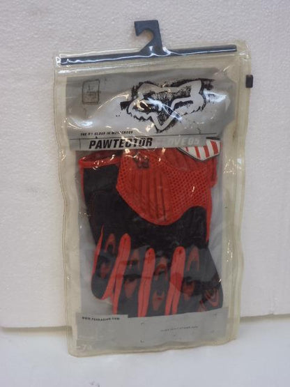 1 NEW PAIR OF FOX PAWTECTOR SIZE SMALL S-8 MOTOCROSS GLOVES 03084-003-015 R16