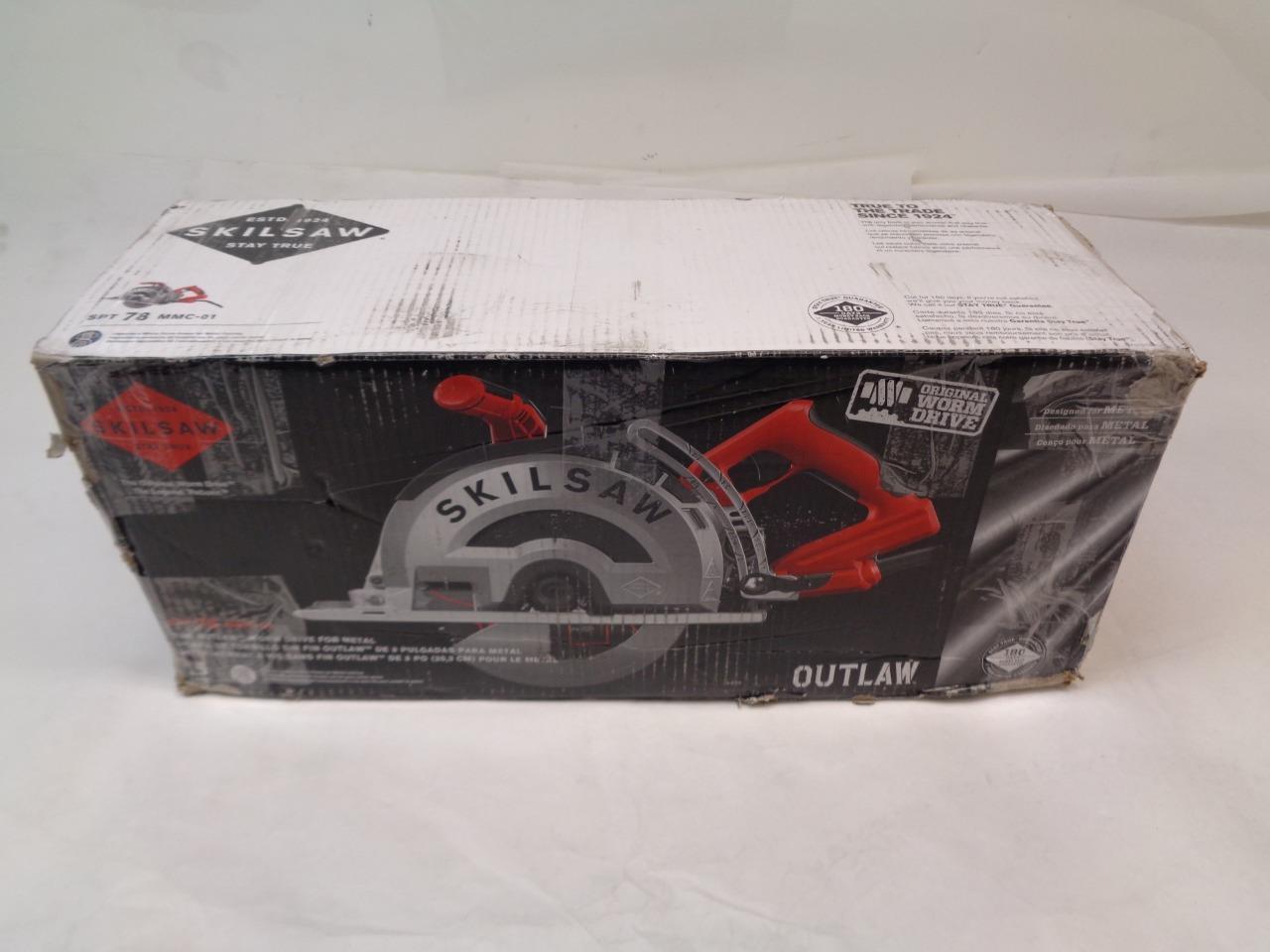 SKILSAW 8" CORDED ELECTRIC MAGNESIUM WORM DRIVE CIRCULAR SAW SPT78MMC-01 BSR35