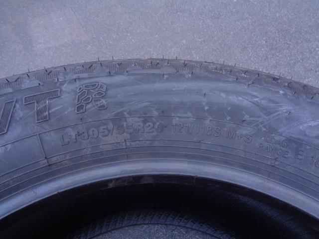 MILESTAR PATAGONIA A/T R LT 305 55 20 121/118S LRE 10PLY TIRE 22789705 AQ4