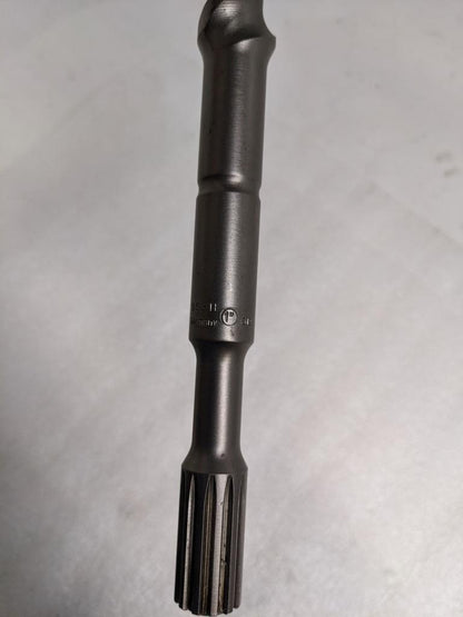 UNBRANDED 1" X 23" CARBIDE-TIPPED DRILL BIT 4-CUTTER 12-SPLINE SHAFT NEW D0