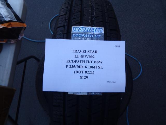 TRAVELSTAR ECOPATH H/T BSW P 235 70 16 106H SL HIGHWAY TIRE LLSUV002 SU16