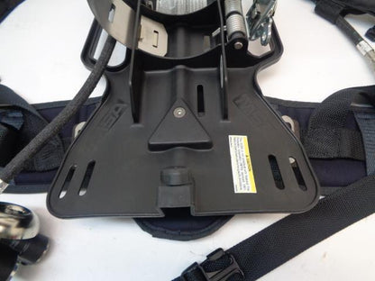 NEW MSA SCBA 4500 BACKFRAME ASSEMBLY WITH CASE 10116782 BSR35
