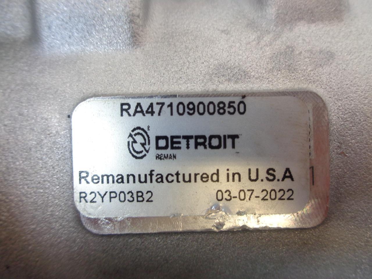 REMAN DETROIT DIESEL RA710900850 - DD13 GEN2 HIGH PRESSURE R11