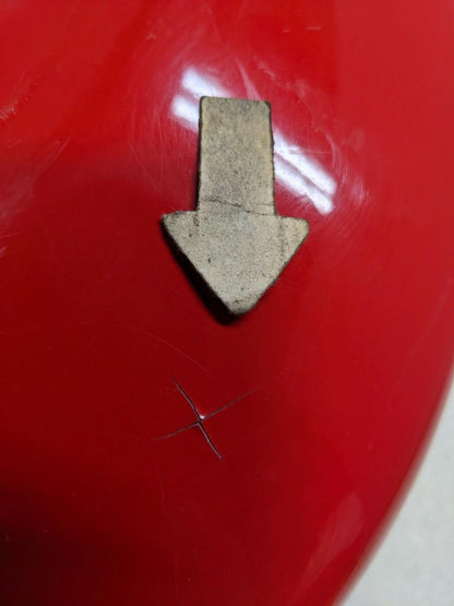 PORSCHE 911 964 CARRERA 89-94 RIGHT REAR BUMPER PANEL- RED 96450516400 USED R23