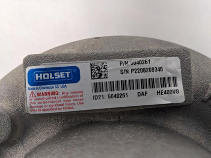HOLSET PACCAR 5640561/2348184 PEX TURBOGHARGER Mx13 Epa21 He400 E1