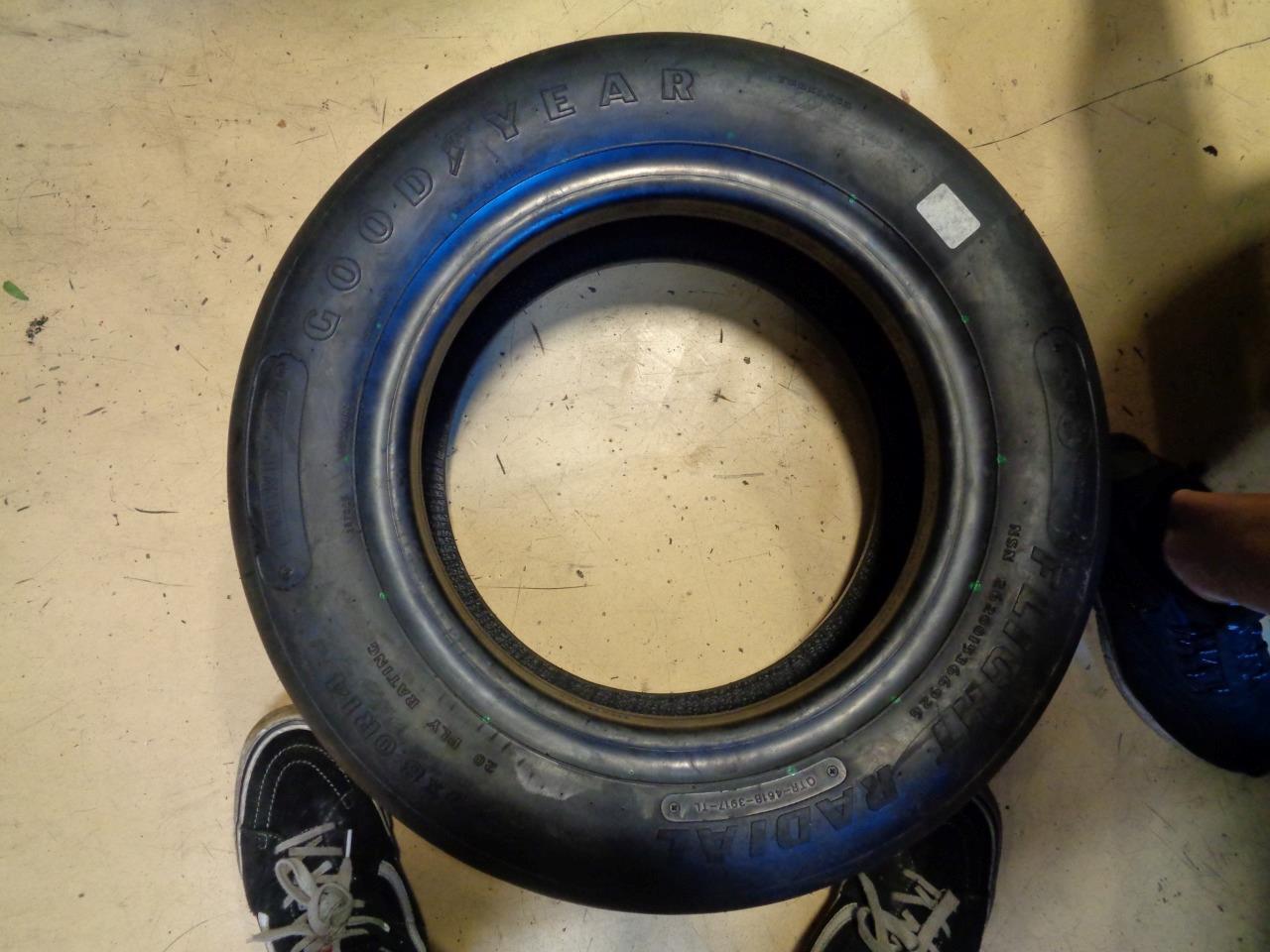 1 NEW TIRE GOODYEAR FLIGHT RADIAL ML 25.5 8.0 14 20PLY 461B3917TL