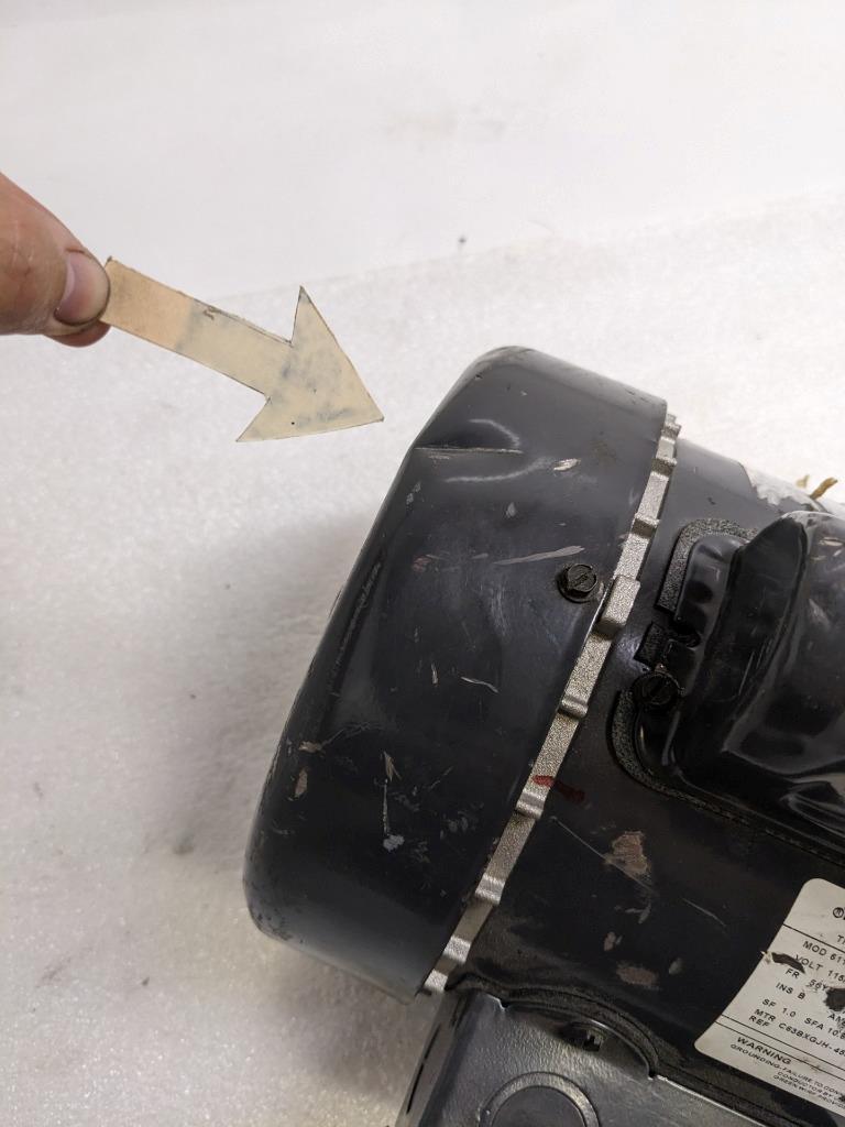 EMERSON C63BXGJH-4538 ELECTRIC FEED MOTOR FOR LIVESTOCK OPERATIONS NEW H2