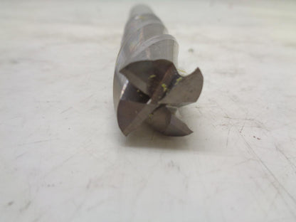 NEW BASSETT 51266 CARBIDE END MILL 3/4"x2-14" 4 FLUTE R22T6BC