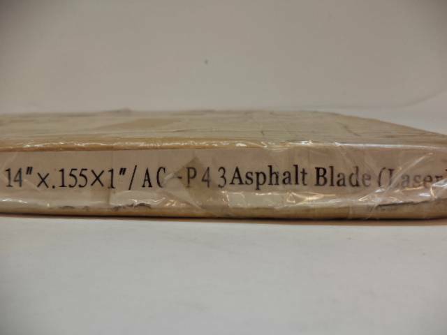 NEW PROTECH DIAMOND TOOLS 14" x .155 ASPHALT DIAMOND BLADE AG-P43-12 SP1T2
