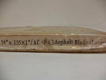 NEW PROTECH DIAMOND TOOLS 14" x .155 ASPHALT DIAMOND BLADE AG-P43-12 SP1T2