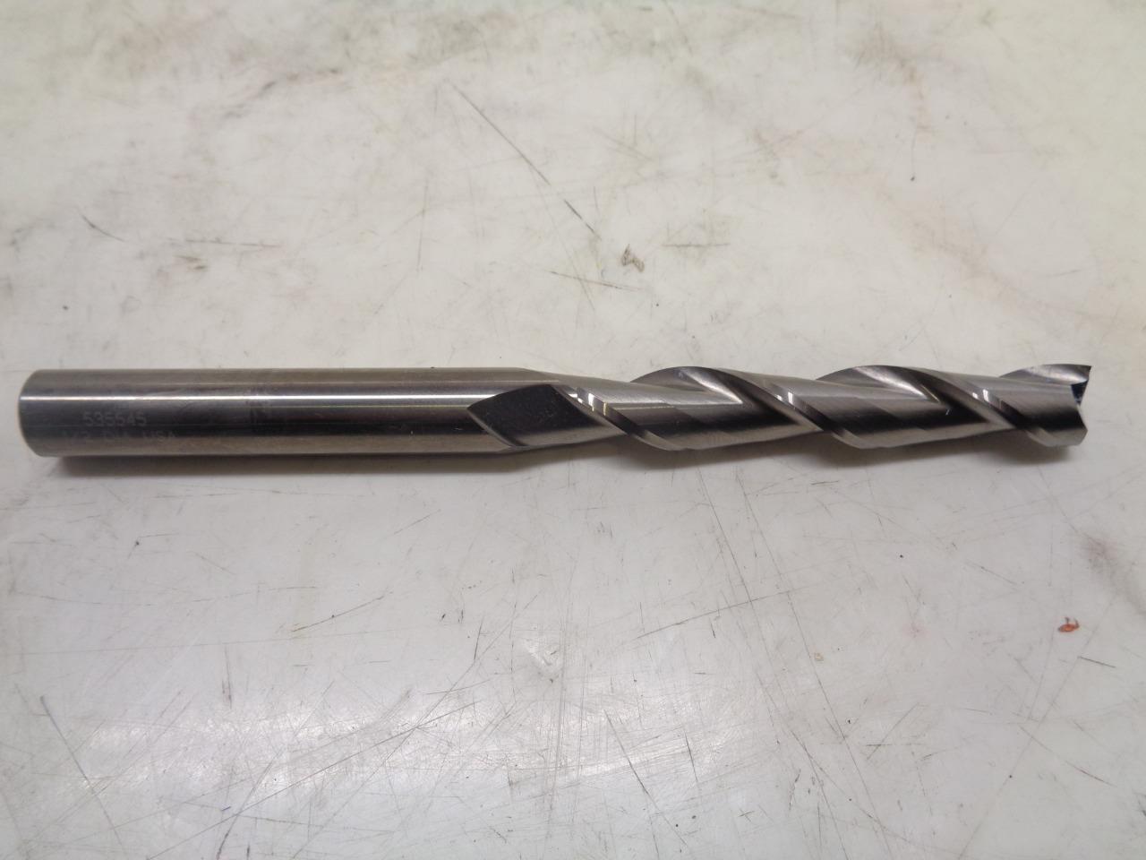 NEW ATRAX 85314326 046 CARBIDE END MILL 1/2"x3" 2 FLUTE R22T6BC