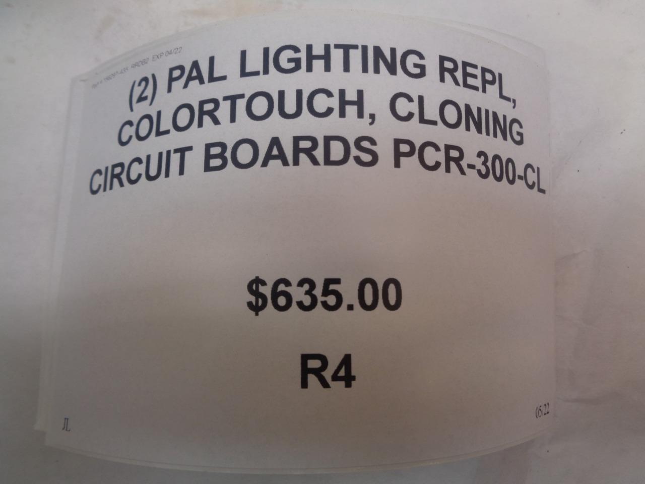 NEW PAL LIGHTING REPL COLORTOUCH CLONING CIRCUT BOARD PCR-300-CL R4