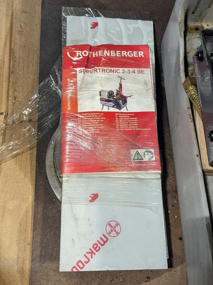 ROTHENBERGER 63006 Pipe Threading Machine 1/2 To 4 In B2