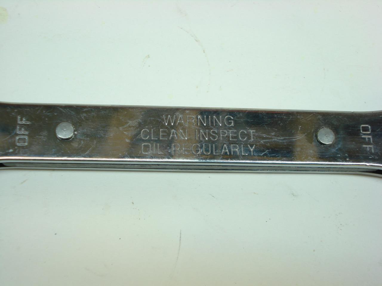 SNAP ON R2426SA 3/4"-13/16" 12-POINT 0 DEGREE OFFSET RATCHETING BOX WRENCH R22T4