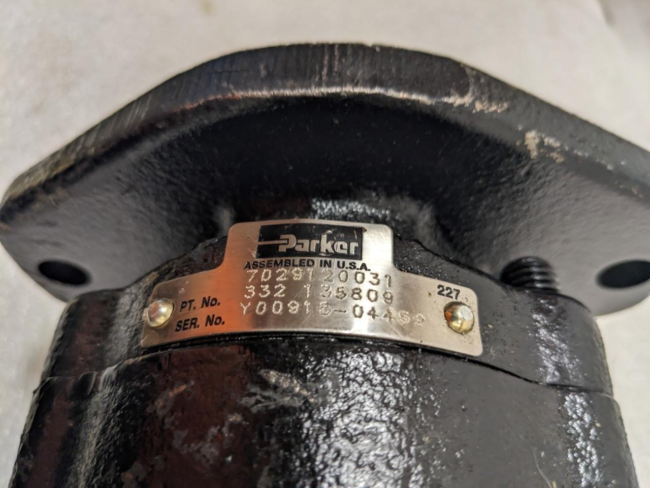 PARKER 332 135809 Parker Hydraulic Dump Pump BSRG6