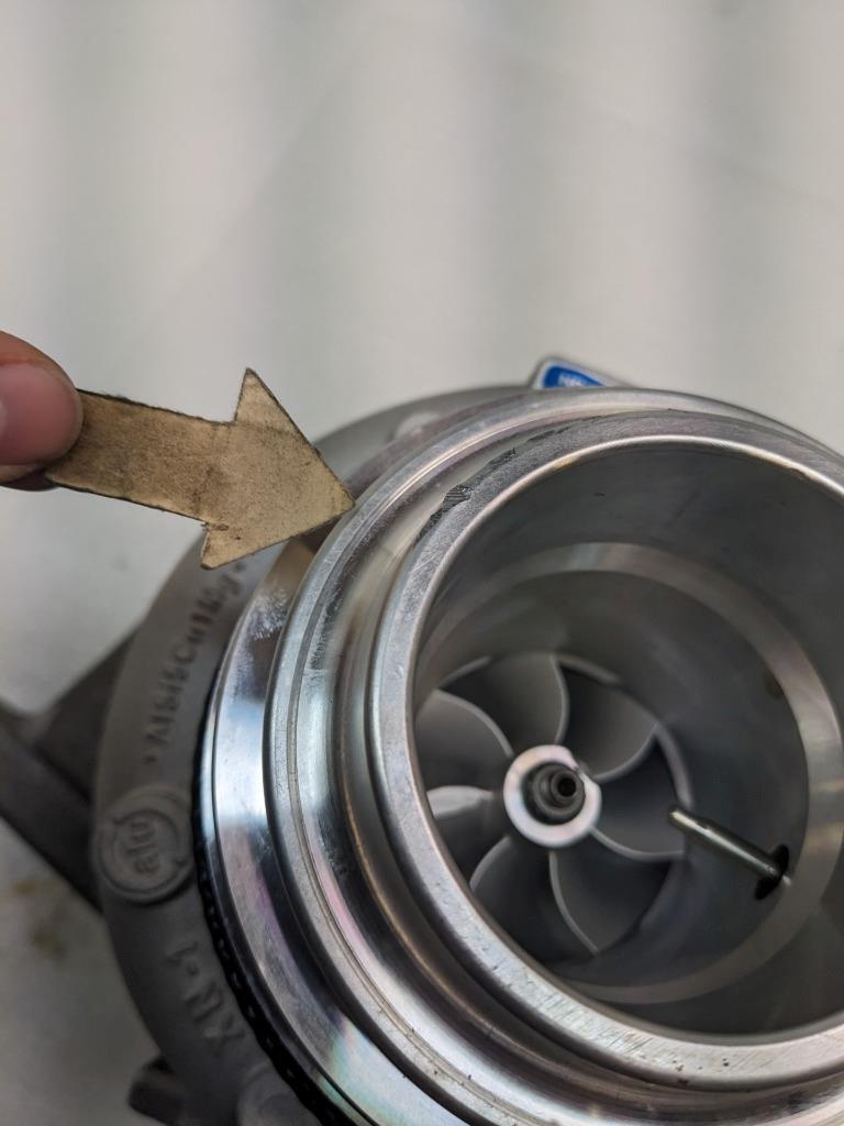 GENUINE CUMMINS HOLSET 5459710 TURBOCHARGER HE400VG NO ACTUATOR FOR ISX15 NEW H2