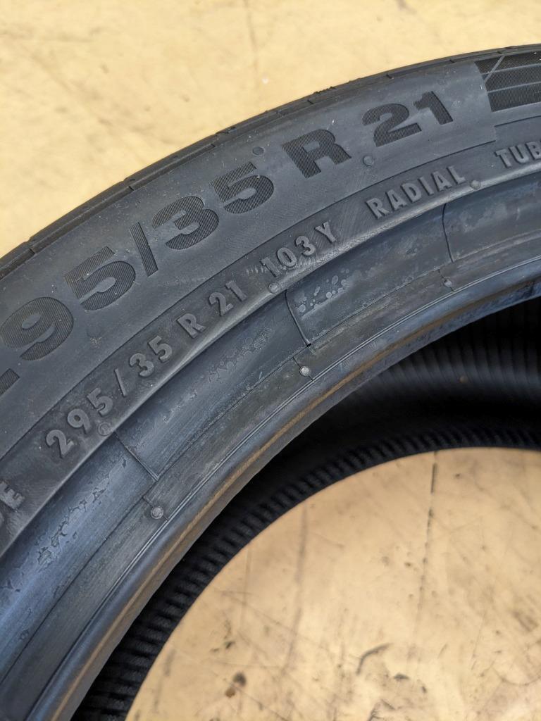 CONTINENTAL CONTISPORTCONTACT 5P PORSCHE P 295 35 21 103Y SL TIRE 03542280000