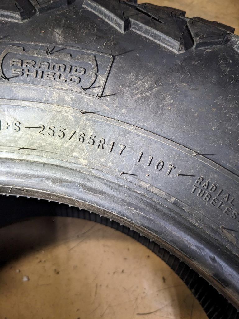 NOKIAN OUTPOST NAT P 255 65 17 110T SL TIRE T432856 CQ2