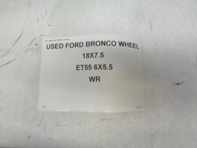 USED FORD BRONCO WHEEL 18X7.5 ET55 6X5.5 WR