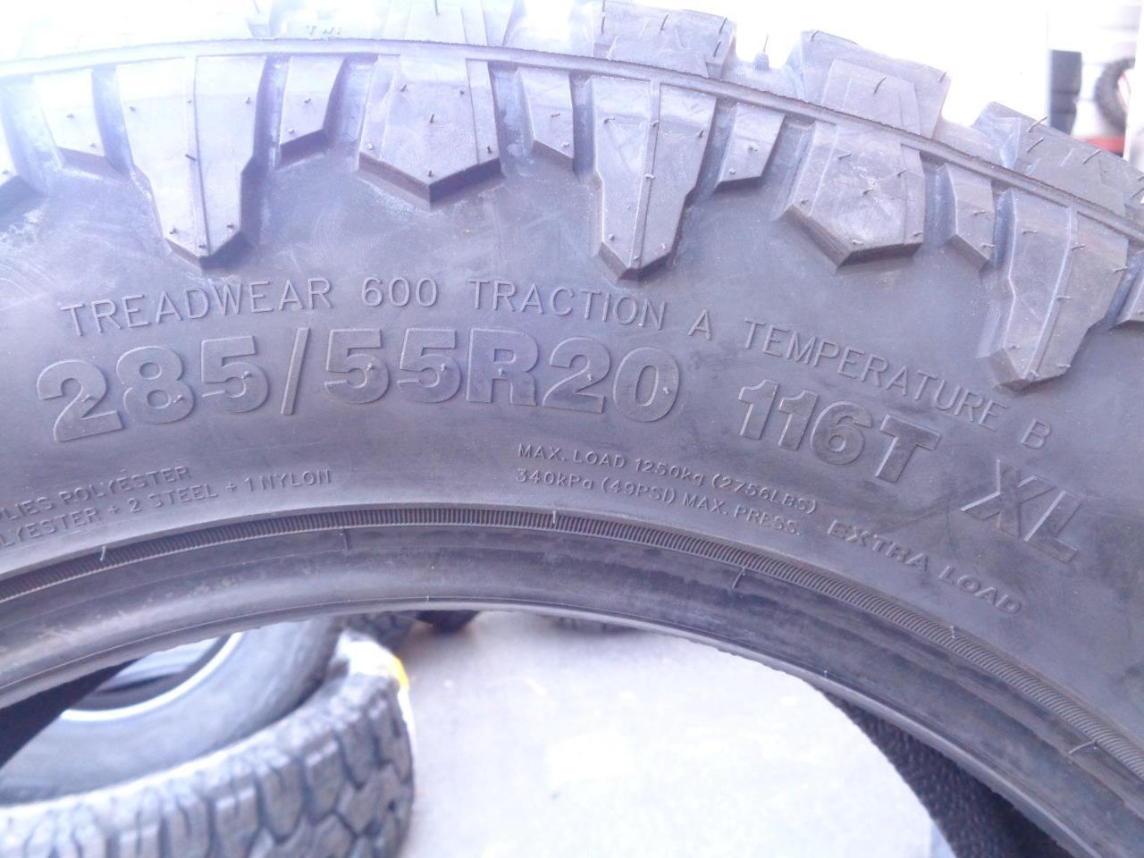 2 VENOM POWER TERRA HUNTER R/T+ P 285 55 20 116T XL TVPRT27 SU7