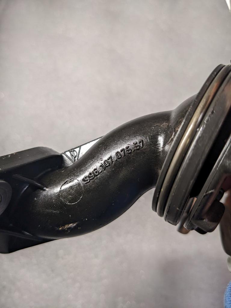 PORSCHE CAYMAN ENGINE OIL FILTER TUBE 99610707557 USED 996B.GL