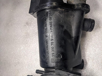 PORSCHE OIL SEPERATOR CRANKCASE VENT VALVE W TUBE 99610702355 USED 996BGL