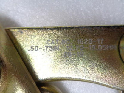 NEW KLEIN TOOLS CHICAGO GRIP 15,000LB (6803 KG) SAFE LOAD 0.5-0.75" 1628-17 SR