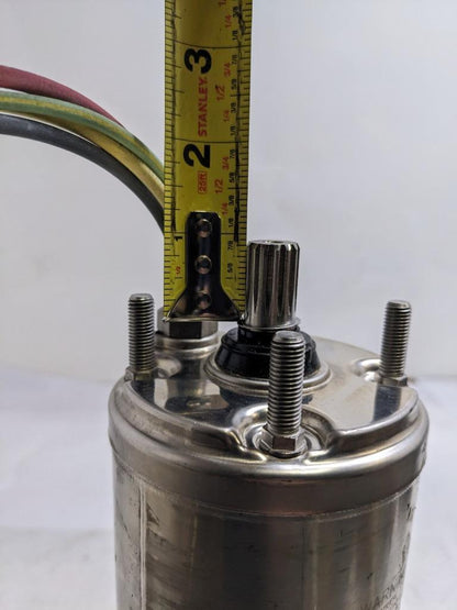 FRANKLIN ELECTRIC 2243019204 4" SUBMERSIBLE WELL MOTOR 3-WIRE 2HP 230V NEW H2