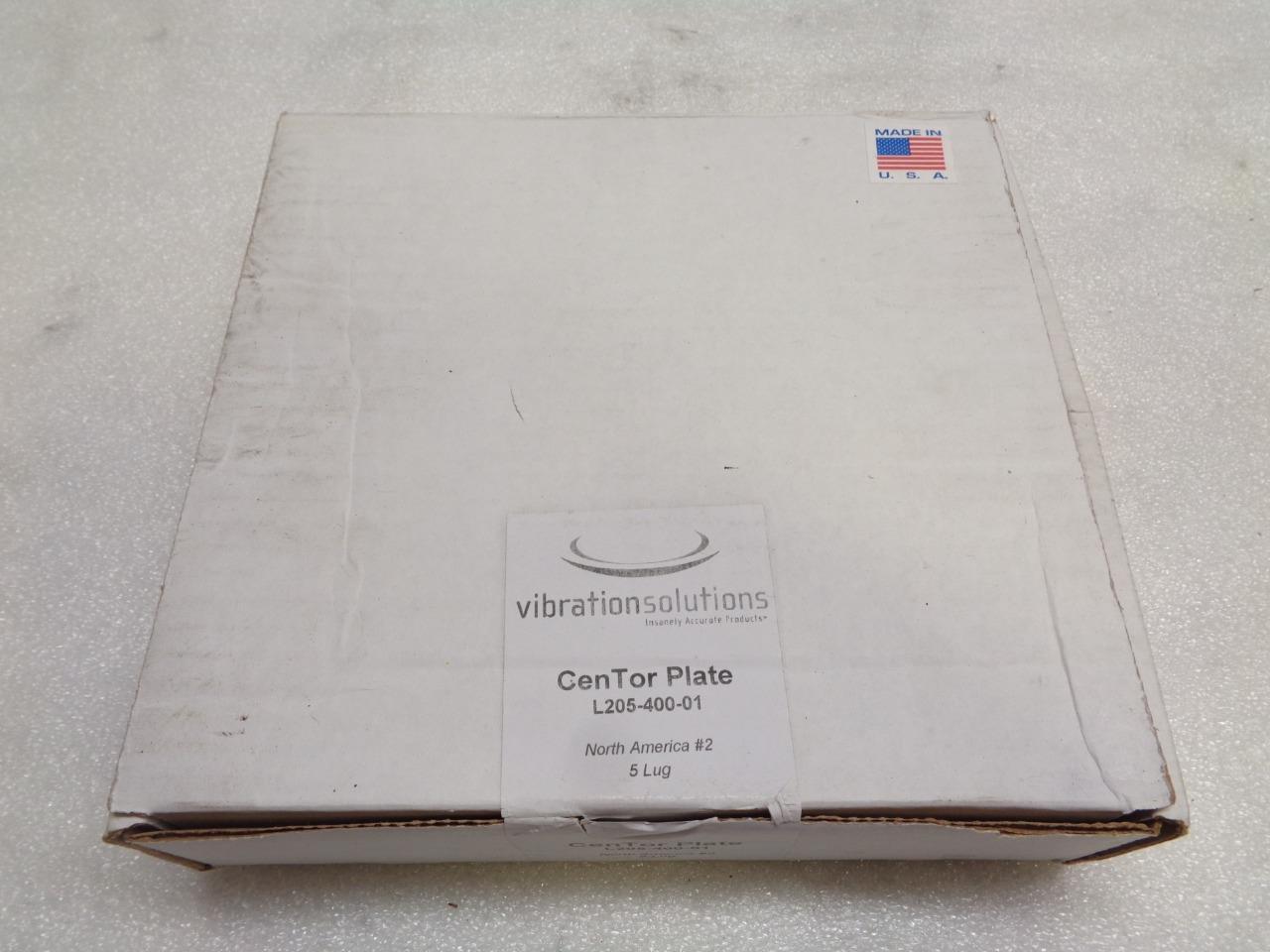 Vibration Solutions 5-Lug CenTor Plate North America #2 L205-400-01 R22T8