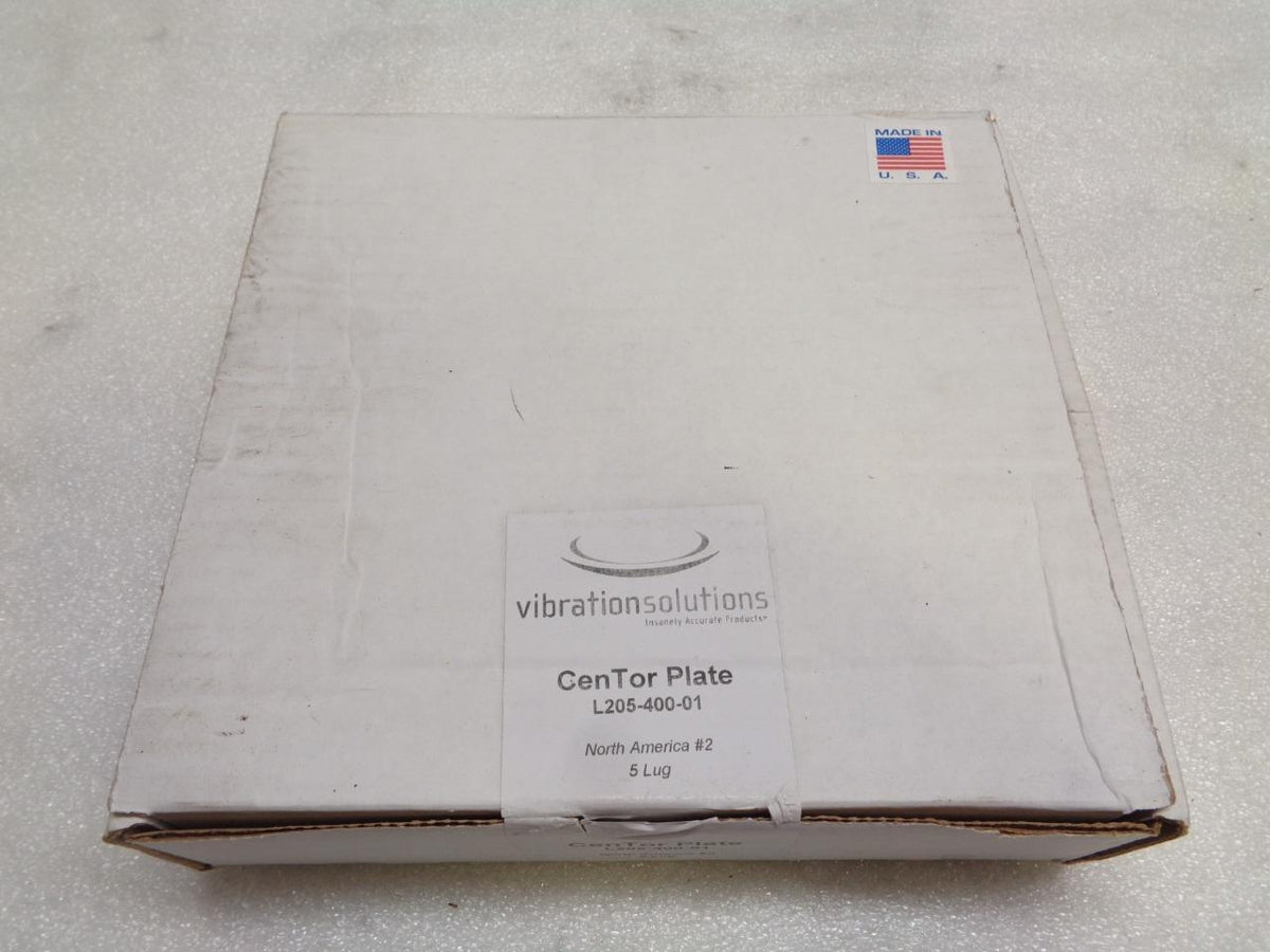 Vibration Solutions 5-Lug CenTor Plate North America #2 L205-400-01 R22T8