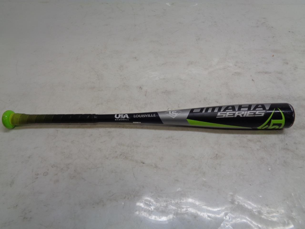 USED LOUISVILLE SLUGGER OMAHA SERIES BASEBALL BAT WTLUBO518810 SR