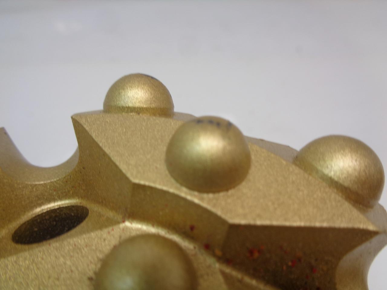 SANDVIK 7620-7902-345 HAMMER DRILL BUTTON BIT GOLD 4" DIAM. 8-1/2" LONG NEW H2