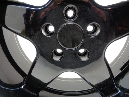 1 NEW UNBRANDED 18x7.5 5x108 GLOSS BLACK WHEEL WR