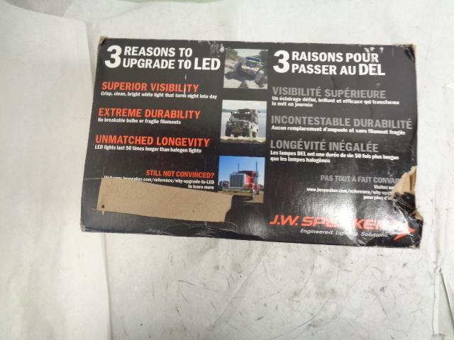 NEW JW SPEAKER 8700 EVO 2 DUAL BURN 7" ROUND LED HEADLIGHT 0553311 SR