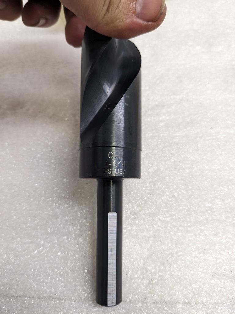 GREENFIELD INDUSTRIES 52480 1-1/4" DRILL BIT HSS 1/2" REDUCED SHANK NEW R22T5