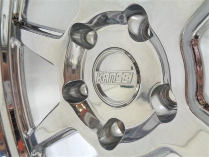 NEW KANSEI ROKU CHROME WHEEL K14X-181518+12 18x10.5 ET12 5x120 WR