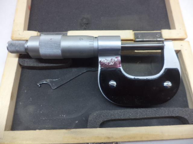 NEW PHASE II OUTSIDE MICROMETER 0-1" 0.001" 999-998 R22T5