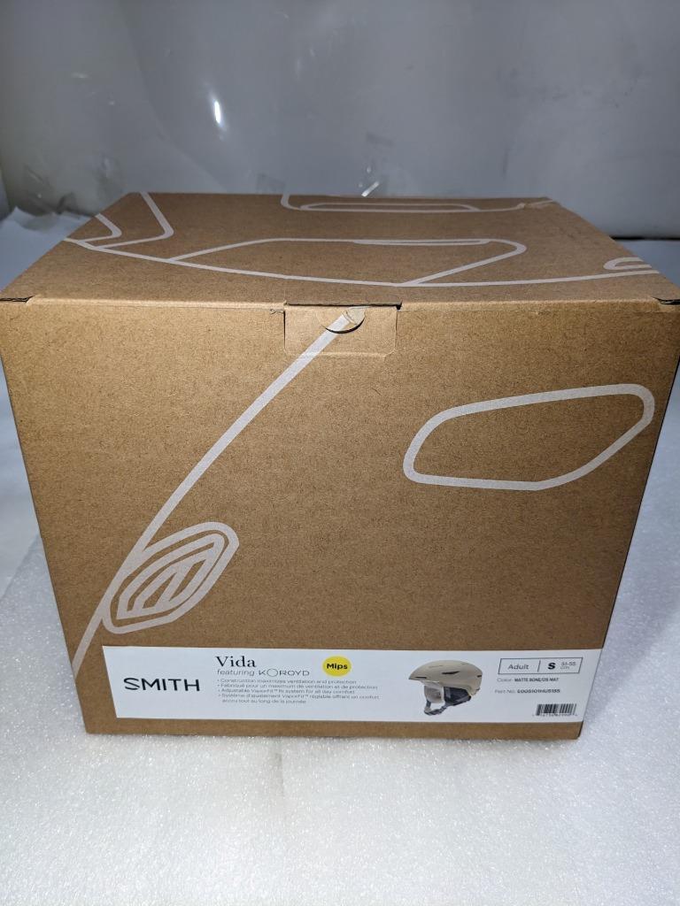 SMITH VIDA MIPS SNOW HELMET -WOMEN'S-SMALL-MATTE BONE E005101HU5155 NEW SR