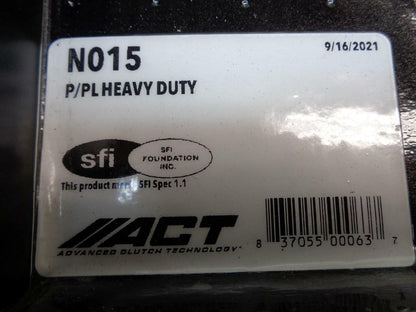 NEW ACT No15 HEAVY DUTY CLUTCH PRESSURE PLATE R9