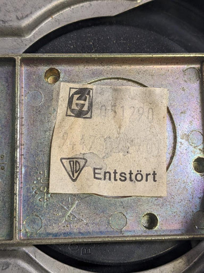 PORSCHE 944 INCOMPLETE EXTERIOR DOOR SIDE MIRROR FRAME 94473104101 #4 USED R25