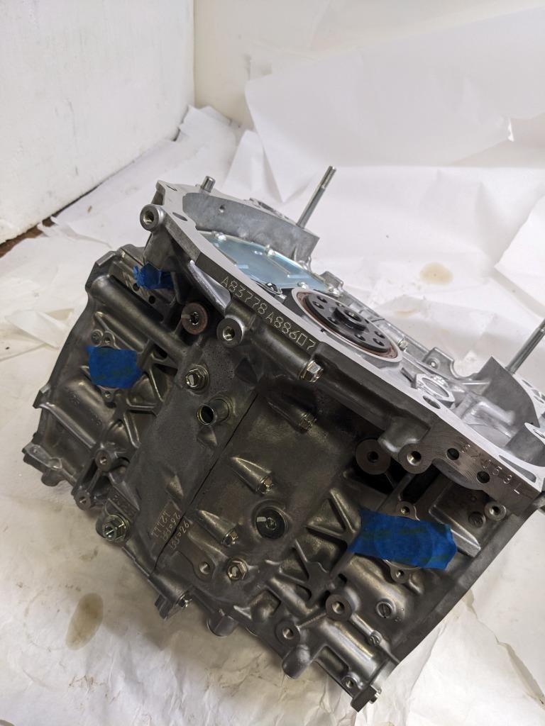 SUBARU STI SHORT BLOCK ENGINE EJ25 A83778A88607 REMANUFACTURED B2